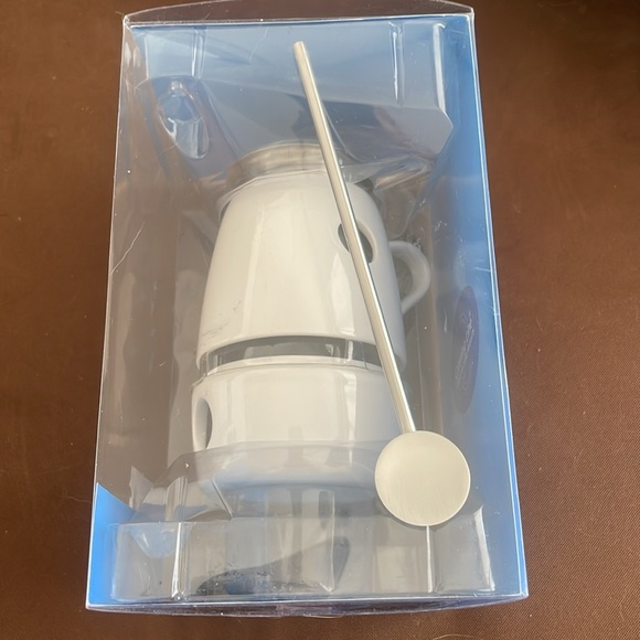 NWT: Choco Bliss Chocolate Warmer Cup and Straw Spoon Set! - Picture 7 of 13